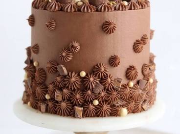 Čokoládově-čokoládový dort s Besky