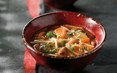 Minestrone s gremolatou